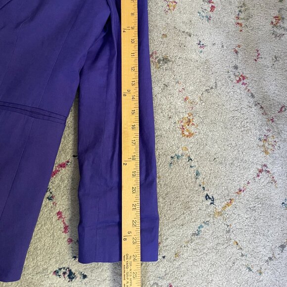 NWT Banana Republic (Factory) purple linen jacket - Picture 8 of 8